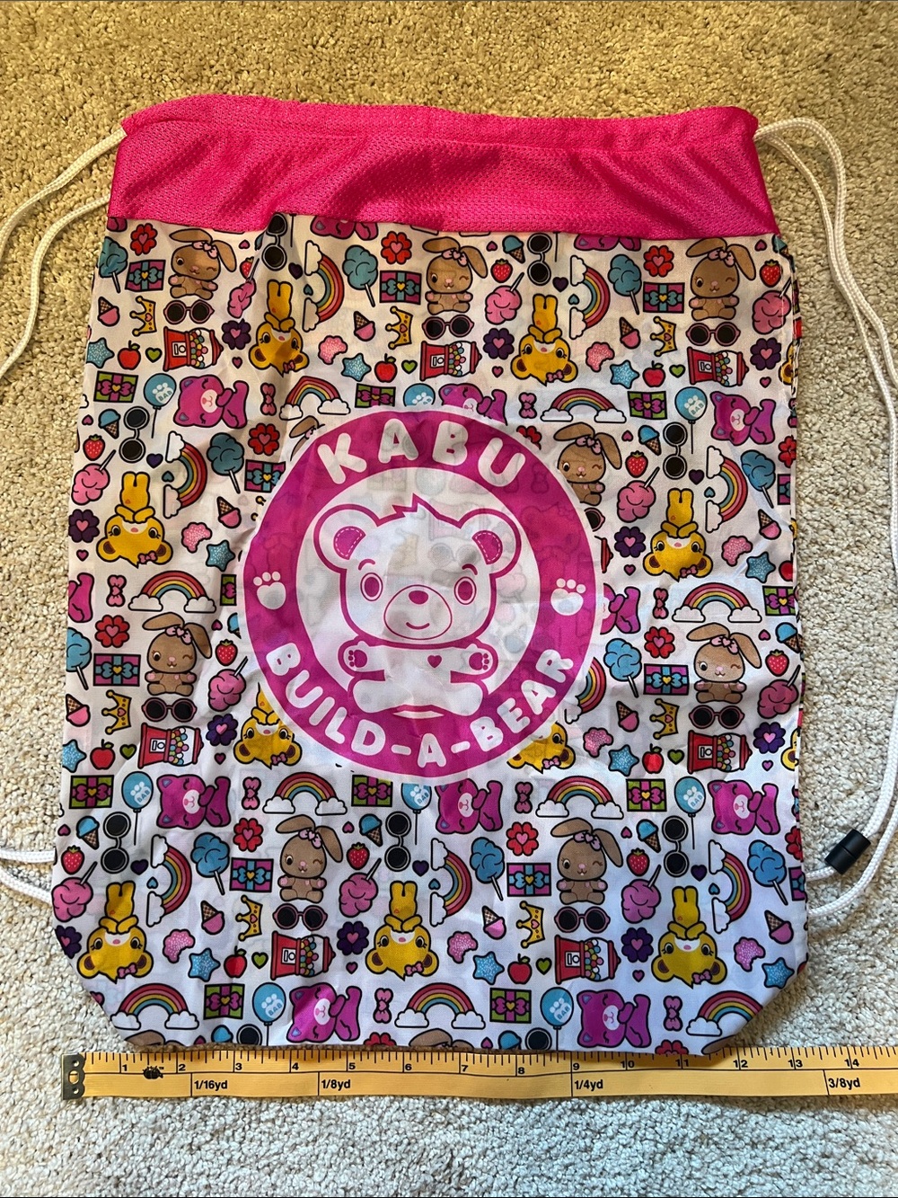 Build-A-Bear Nylon Drawstring Bag - Picture 4 of 9